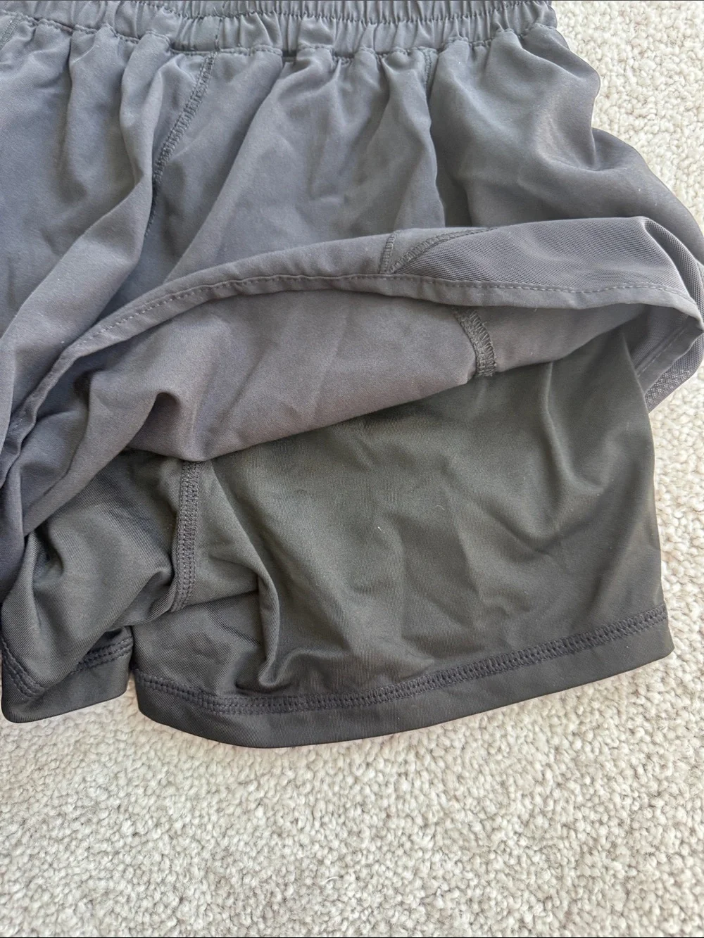 Lululemon DUP Black Women's - Lightweight athletic shorts Size  XS-Small